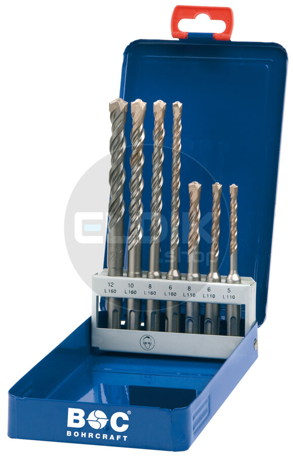 Bohrcraft HB7-4X Hamerboorset 5,0 - 12,0 | 7-delig - 26151410007