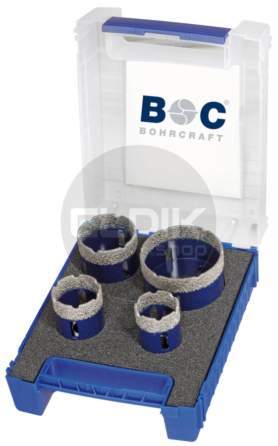 Bohrcraft 27021330004 Diamant tegelboorset 35-68 mm M14 4 dlg DB4-2