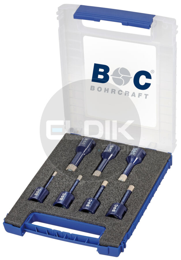 Bohrcraft 27021330007 Diamant tegelboorset 6-14 mm M14 7 dlg DB7
