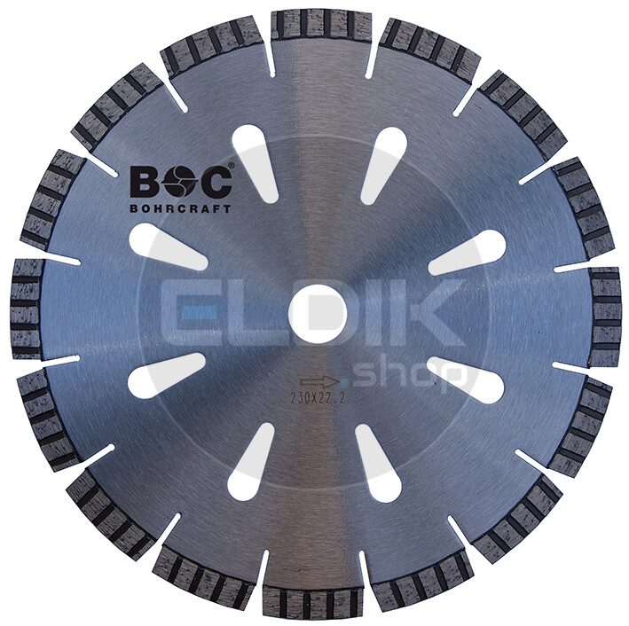 Bohrcraft 27300900125 Diamantzaag Turbo 125 mm