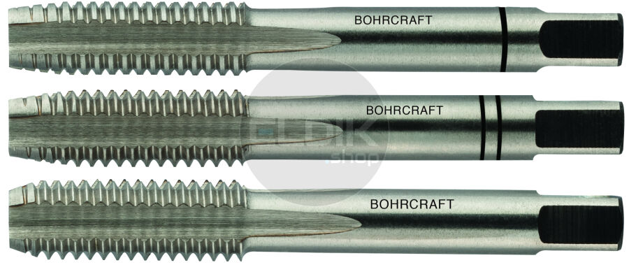 Bohrcraft 41031100038 Handtappen DIN 352 HSS-G BSW 3/8"x16