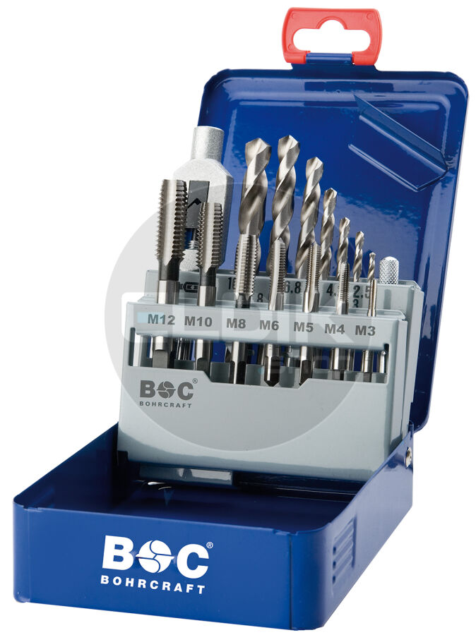 Bohrcraft 41201410015 Machinetapset DIN 352 M3-M 12 EGB15