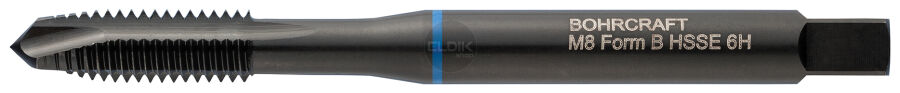 Profiplus 41440300800 Machinetap blauwring DIN 371 HSS-E VAP M 8
