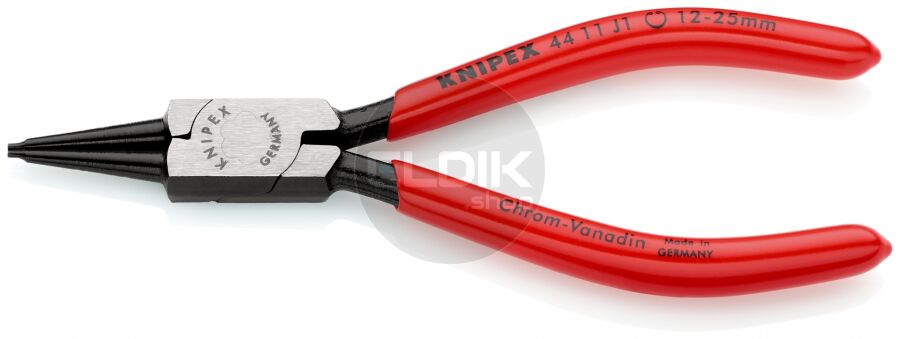 Knipex 44 11 J1 Borgveertang binnenringen recht 12-25 mm