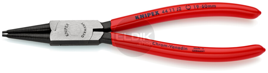 Knipex 44 11 J2 Borgveertang binnenringen recht 19-60 mm