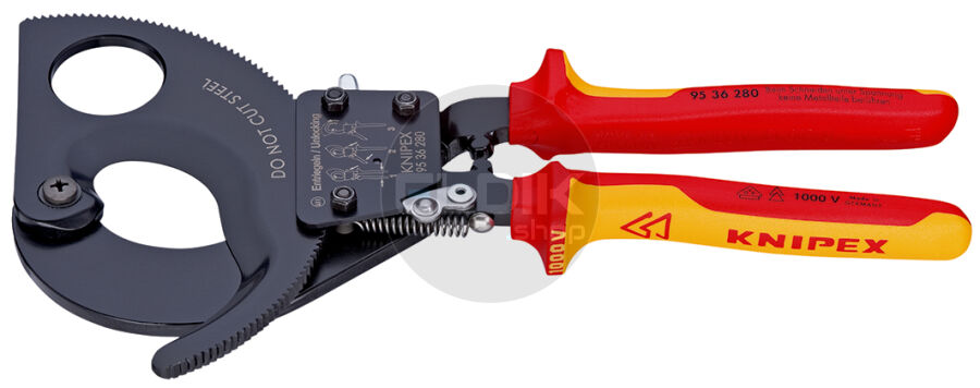 Knipex 95 36 280 Kabelschaar Ø 52 mm - 380 mm² VDE