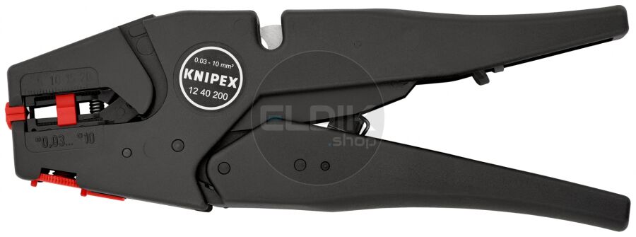 Knipex 12 40 200 Afstriptang automatisch 0,03-10 mm²