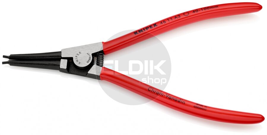 Knipex 46 11 A3 Borgveertang buitenringen recht  40-100 mm
