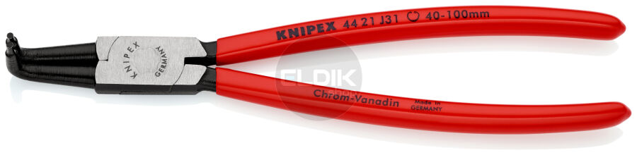 Knipex 44 21 J31 Borgveertang binnenringen 90 gr 40-100 mm