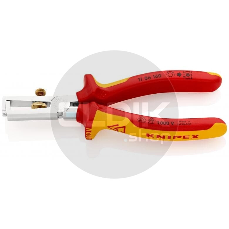 Knipex 11 06 160 Striptang VDE l 160 mm