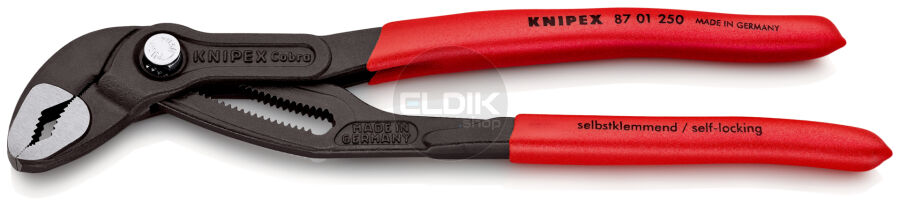 Knipex 87 01 250 Waterpomptang Cobra gepolijst 250 mm