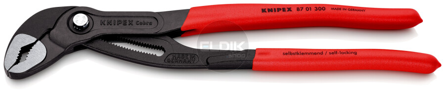 Knipex 87 01 300 Waterpomptang Cobra gepolijst 300 mm