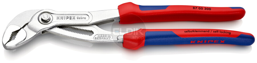 Knipex 87 05 300 Waterpomptang Cobra verchr. 300 mm