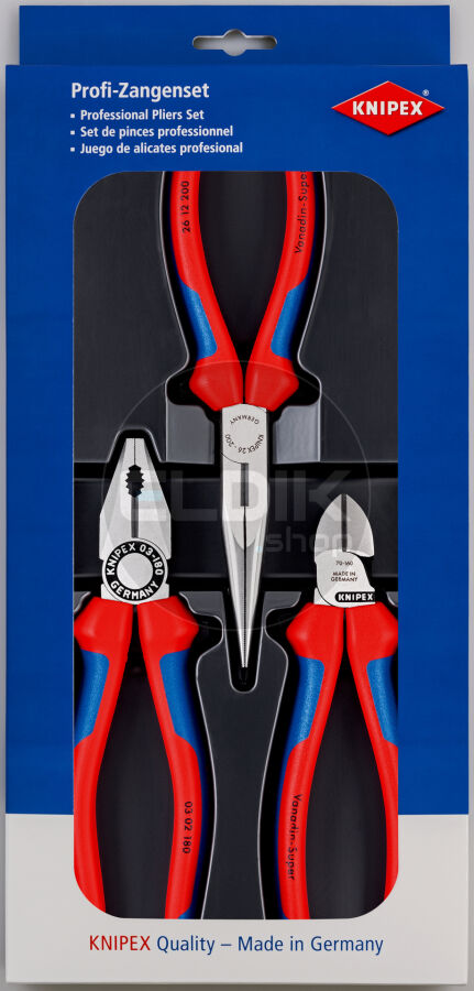 Knipex 00 20 11 Montage tangen set 3 delig