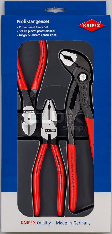 Knipex 00 20 10 Kracht tangen set 3 delig