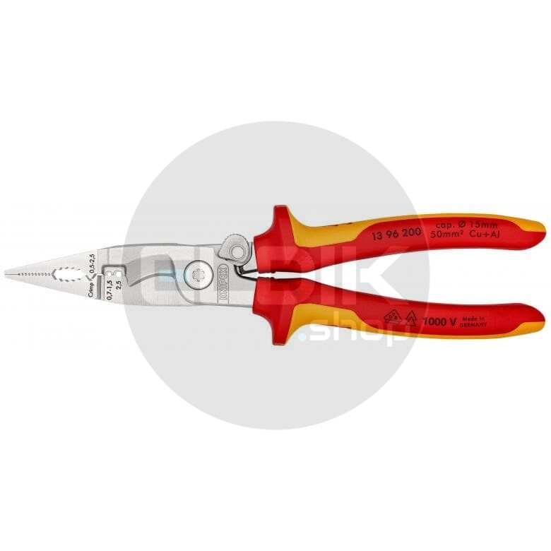 Knipex 13 96 200 Elektro-Installatietang VDE