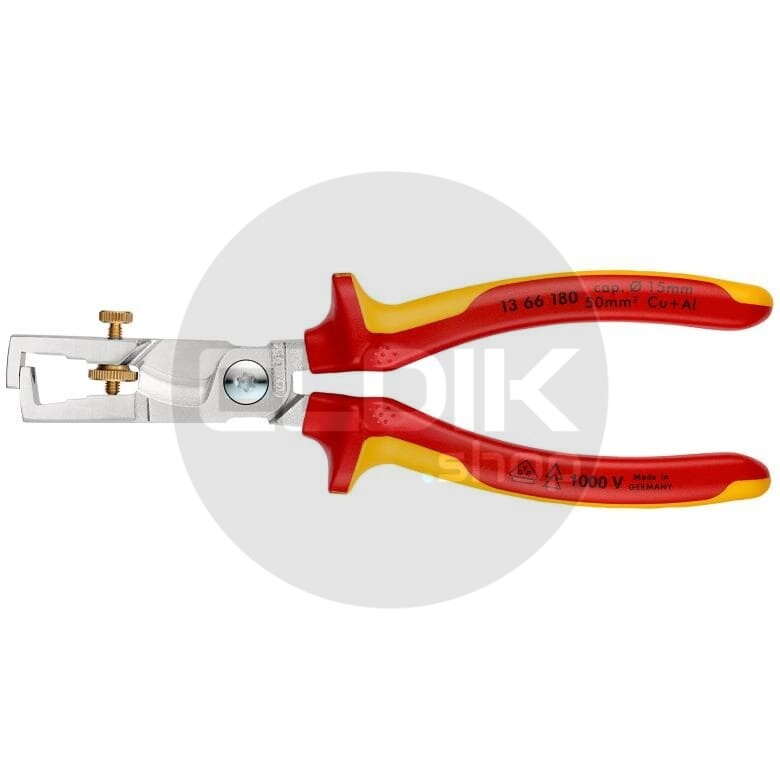Knipex 13 66 180 Afstriptang / kabelschaar StriX VDE