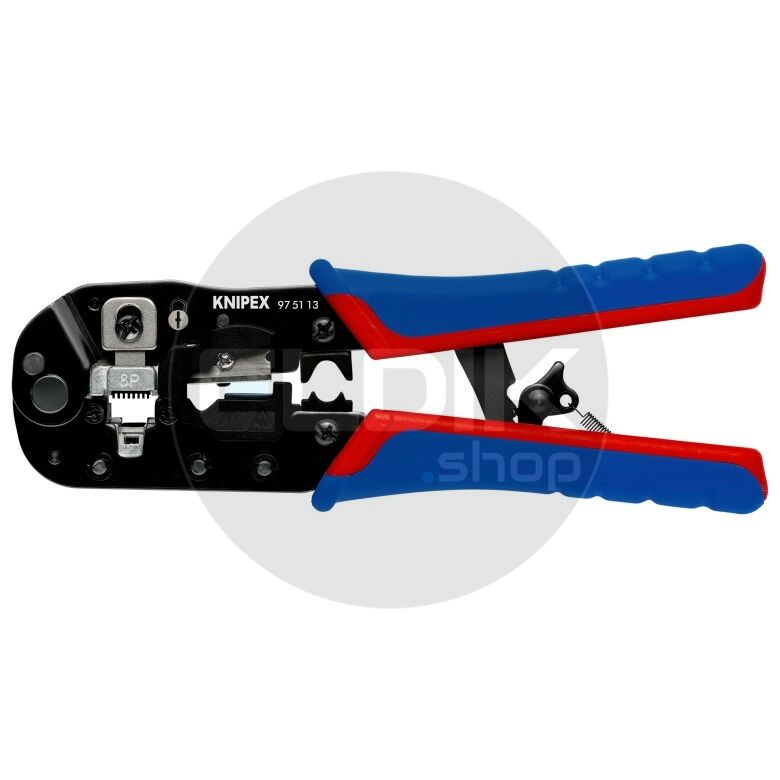 Knipex 97 51 13 UTP krimptang voor RJ45