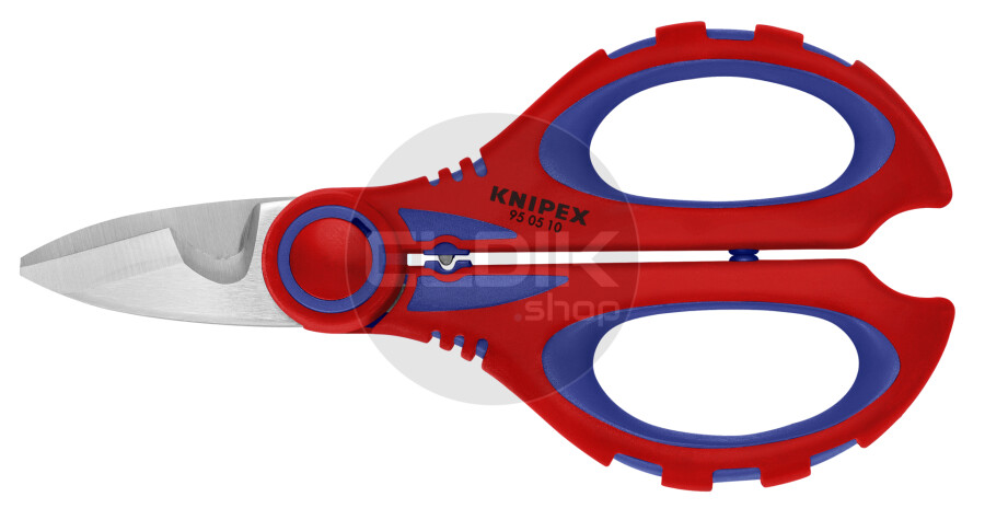 Knipex 95 05 10 SB Elektricienschaar met krimpfunctie