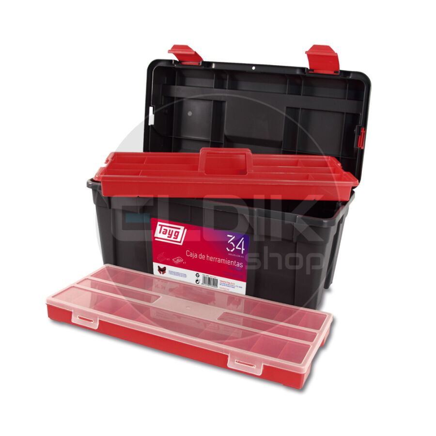 Tayg 34 3 Delige Gereedschapskoffer L580 x B285x H290 mm - 134005