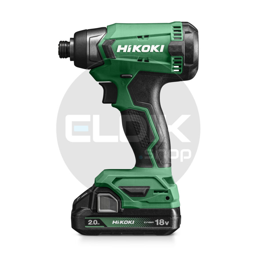 Hikoki WH18DAWCZ Accu slagschroevendraaier 18 V / 140 Nm / 1/4" - inclusief accu's en lader - kunststof koffer