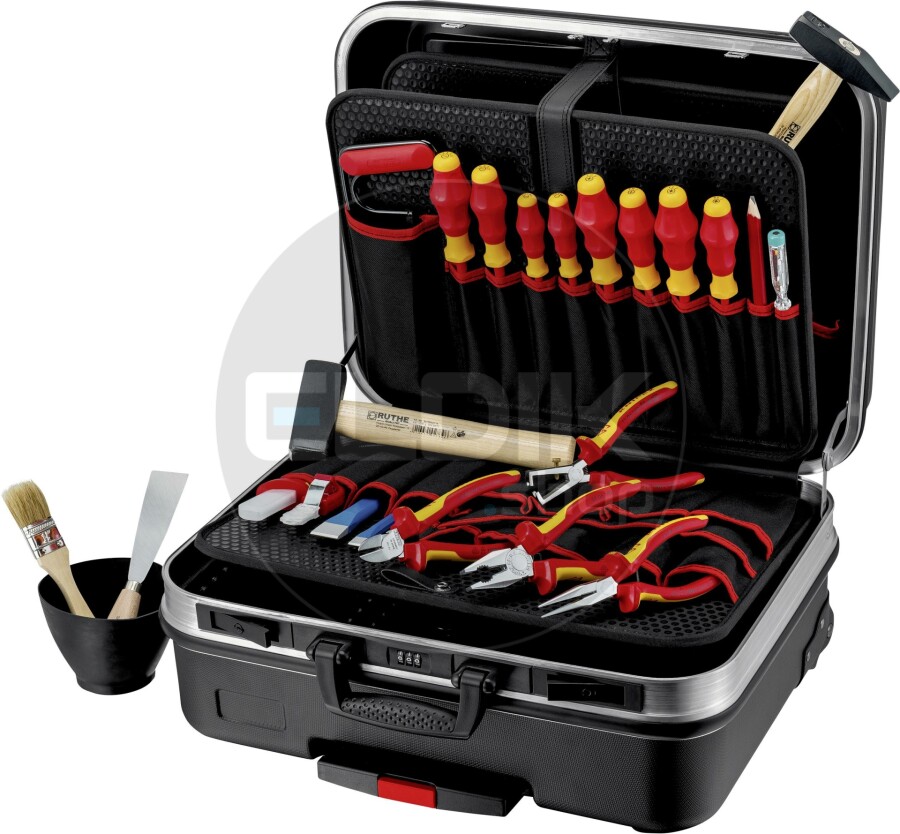 Knipex BIG Basic Move 24 Delige Gevulde Gereedschapskoffer - Elektra - 00 21 06 HL S
