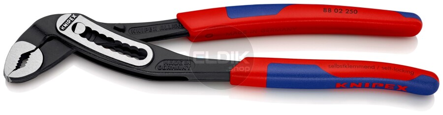 Knipex 88 02 250 Waterpomptang Alligator gepol. 250 mm