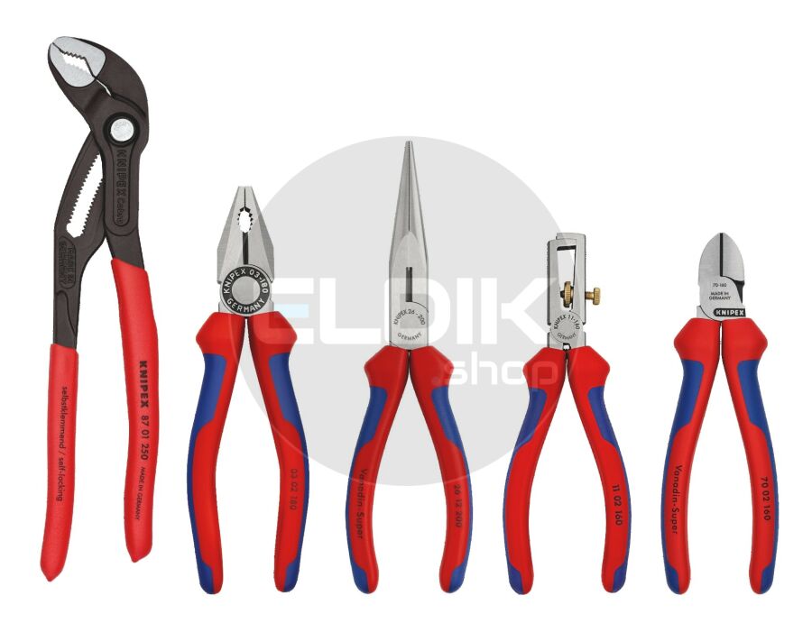Knipex 17 04 11 Knipex tangenset | 5-delig
