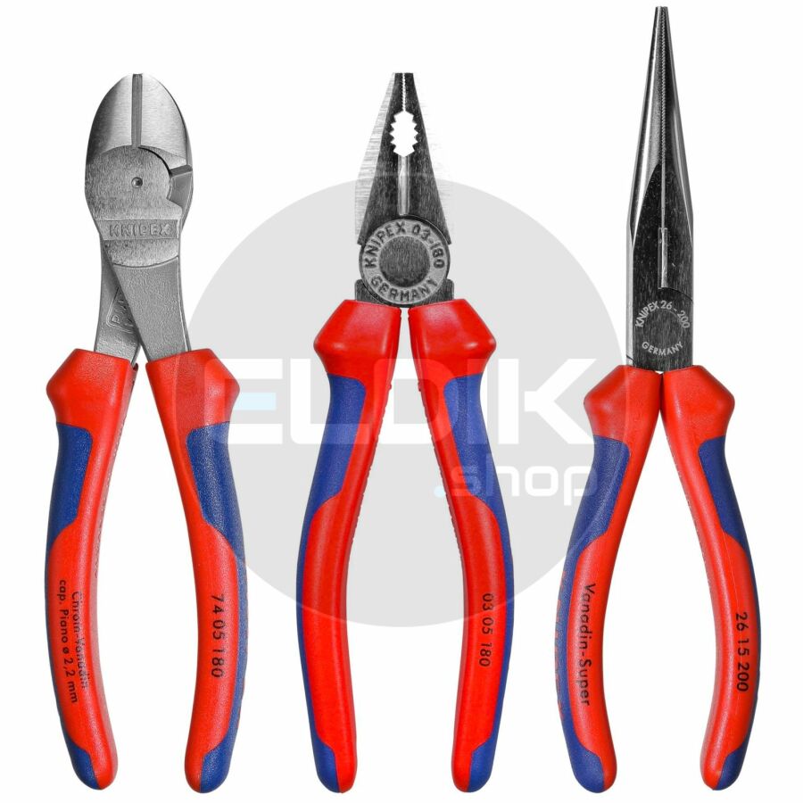 Knipex 00 20 11 V01 Tangenset 3-delig