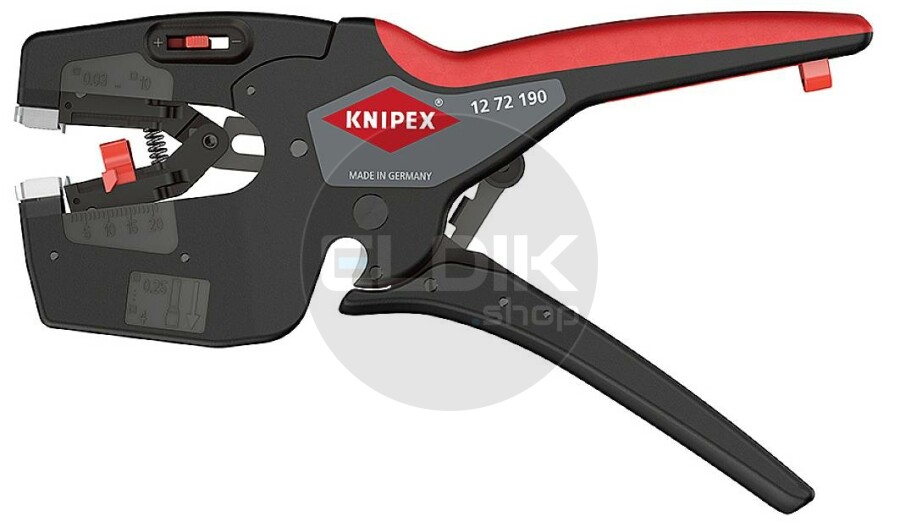Knipex NexStrip Automatische striptang 0,03 - 10 mm² - 12 72 190