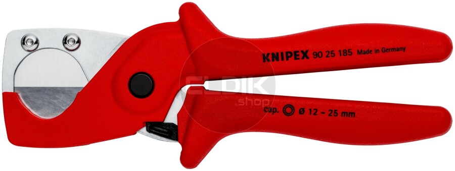 Knipex 90 25 185 Pijpensnijder voor kunststof-composietbuizen van taai, glasvezelversterkte kunststof 185 mm