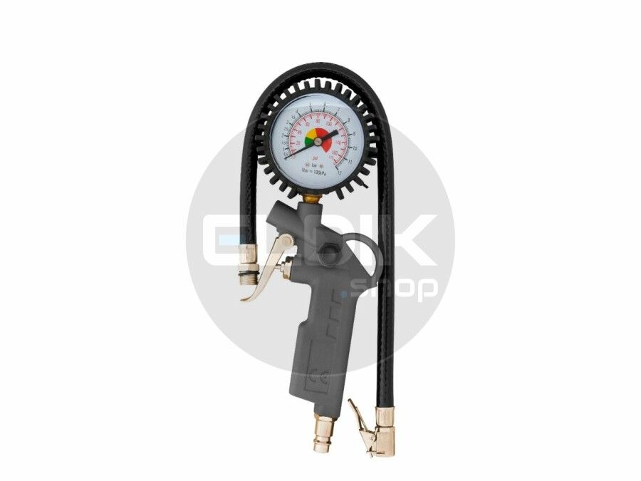 Airpress 4300021 Bandenpomp met insteeknippels 12 bar