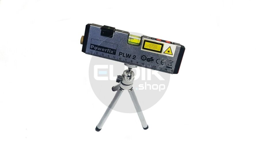 Powerfix PLW 2 Laserwaterpas 15 cm inclusief statief