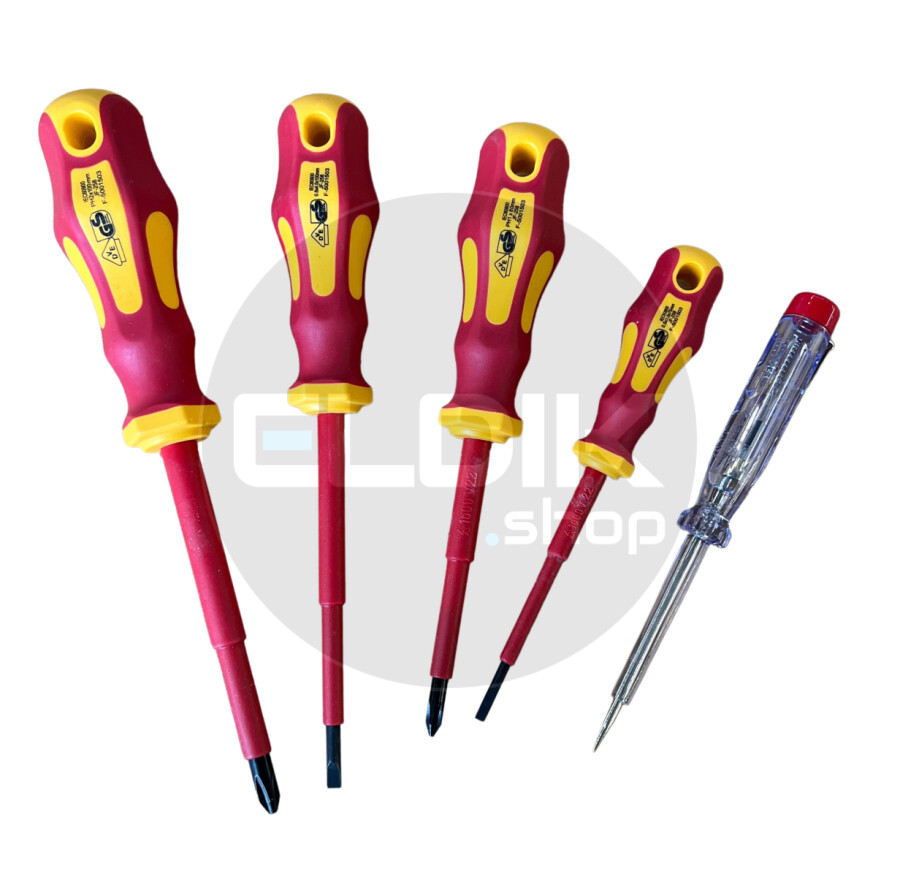 Heynen 50245500033 VDE Schroevendraaierset Sleuf en Philips | 5-delig