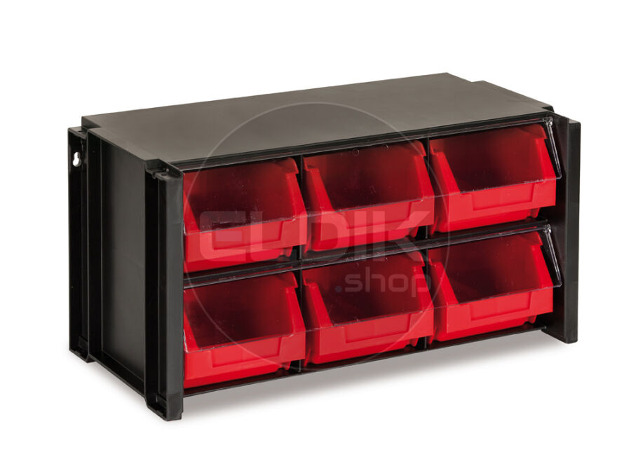Tayg 306006 Stapelbare Wandkast met Klep - 6 Bakken