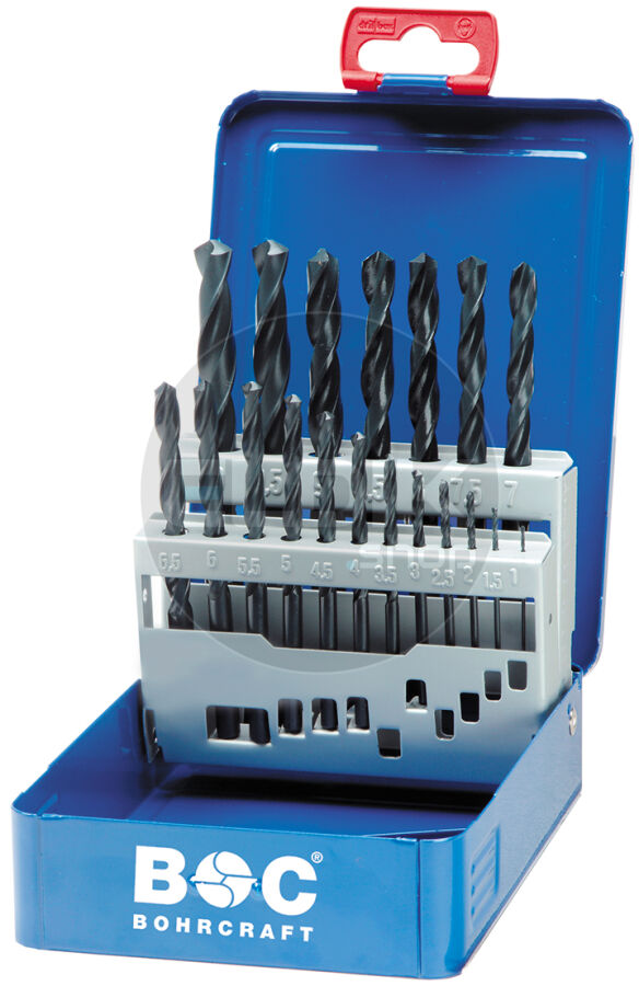Bohrcraft M10 Metaalboorset 1,0 - 10,0 x 0,5 | 19-delig - 11001310019