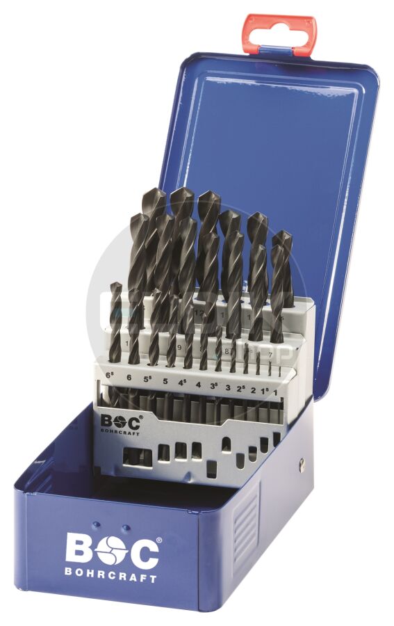 Bohrcraft M13 Metaalboorset 1,0 - 13,0 x 0,5 | 25-delig - 11001310025