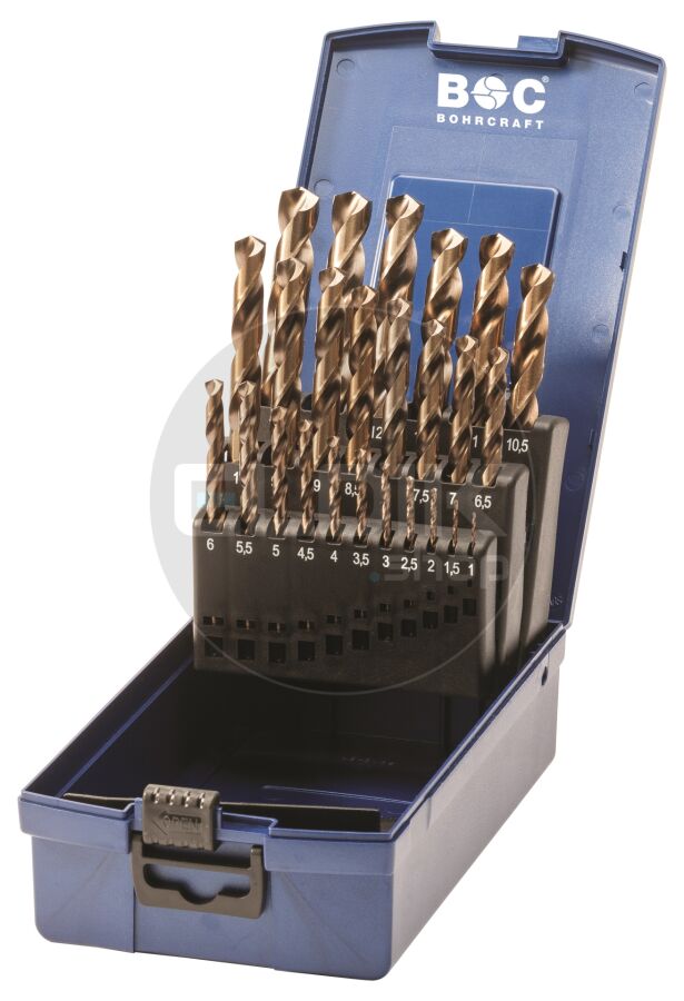 Bohrcraft 11401330025 Cobalt boorset 1,0 - 13,0 x 0,5 | 25-delig
