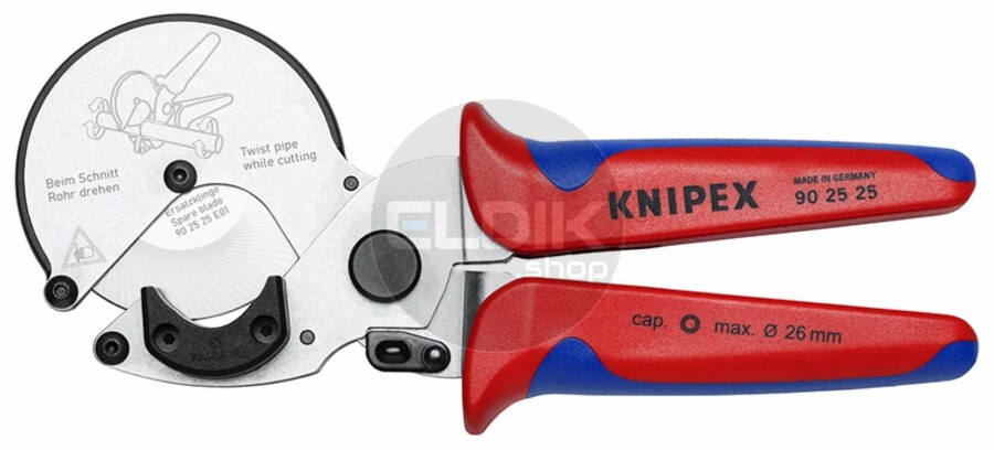 Knipex 90 25 25 Pijpsnijder v.composiet / kunststof buis
