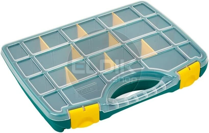 Tayg 22-26 Assortimentsdoos L312 x B238 x H51 mm - Groen - 022005