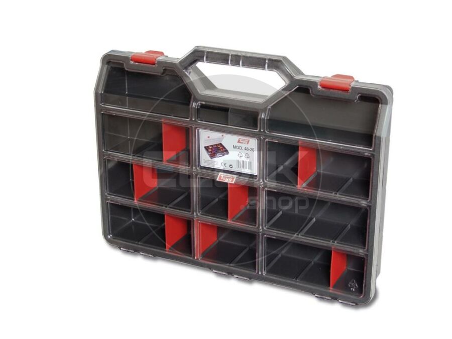 Tayg 48-26 Assortimentskoffer L460 x B350 x H81 mm - Polycarbonaat - 148002