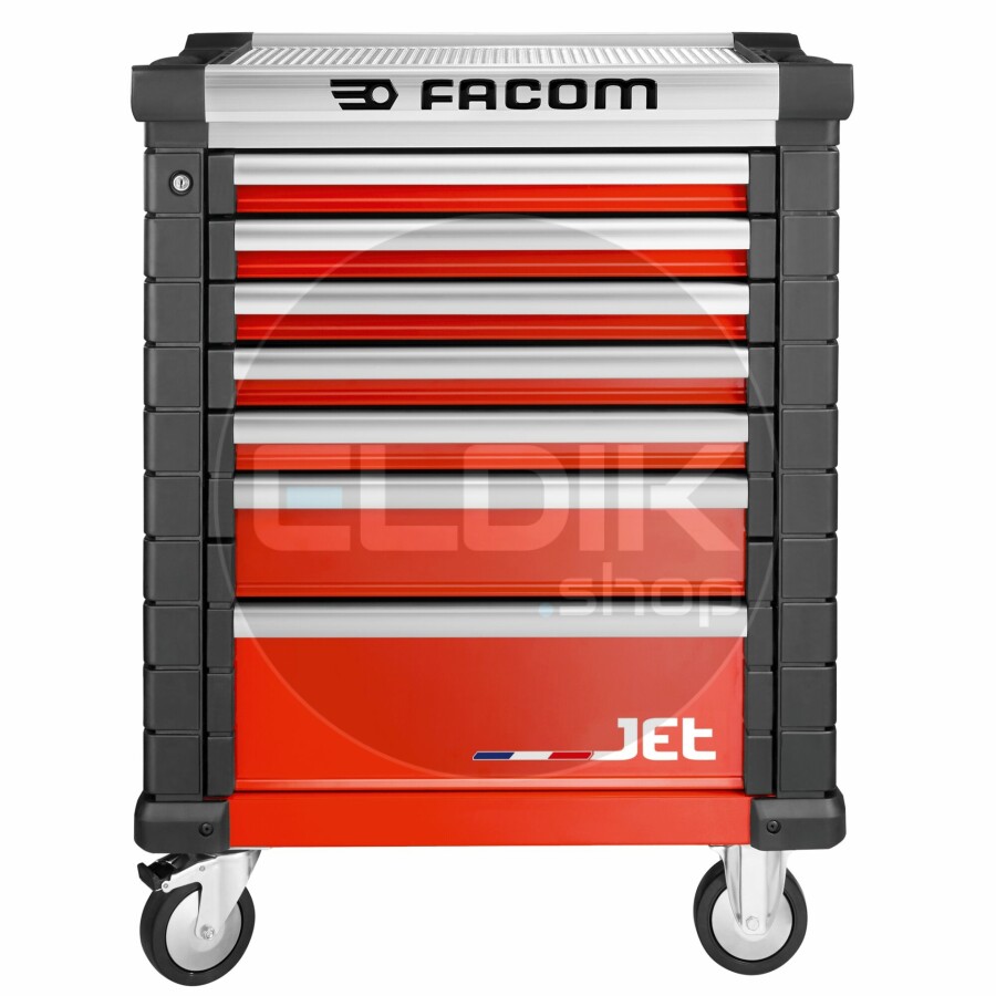Facom JET.7M3A Gereedschapswagen – 7 Laden – M3 - Rood