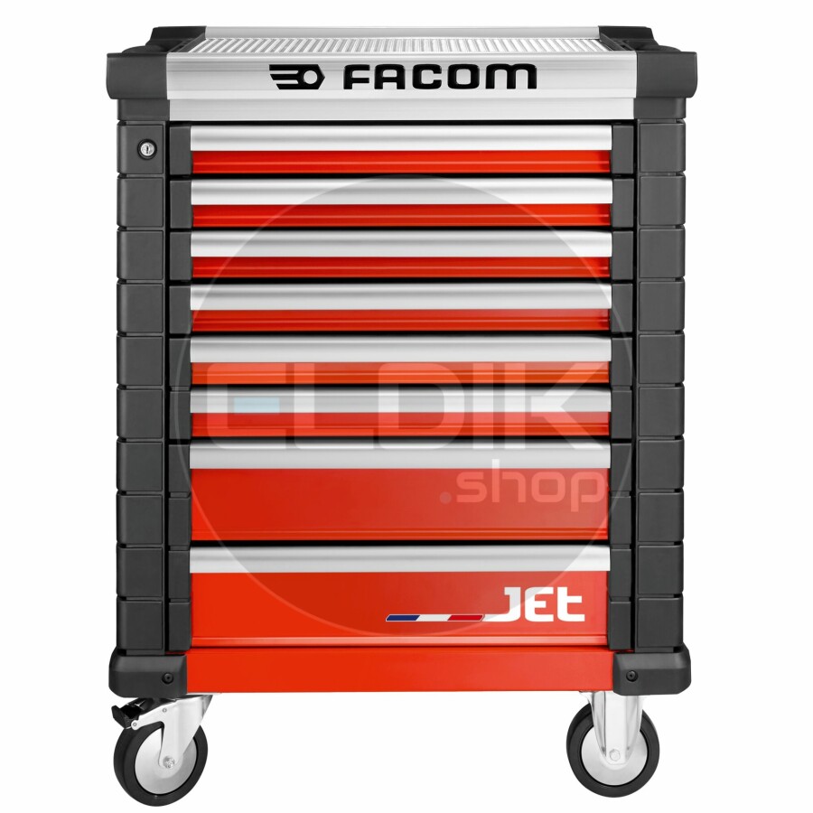 Facom JET.8M3A Gereedschapswagen – 8 Laden – M3 - Rood