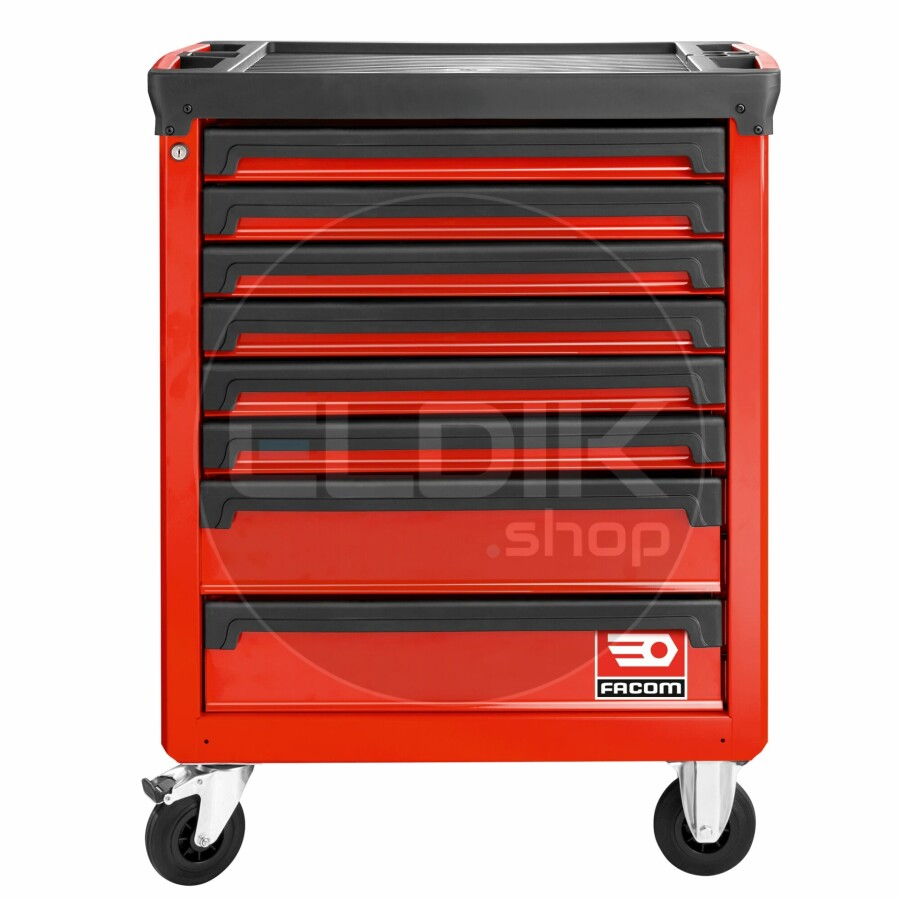 Facom ROLL.8M3A Roll Gereedschapswagen – 8 Laden – M3 - Rood