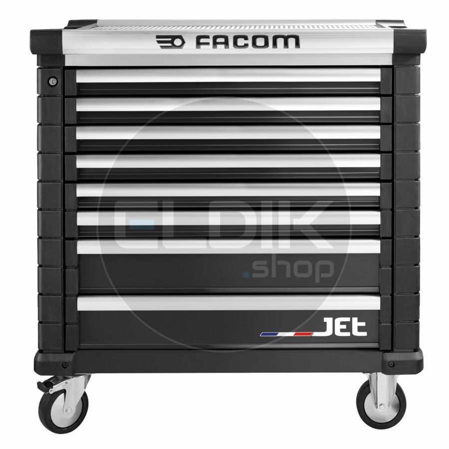 Facom JET.8NM4A Gereedschapswagen – 8 Laden – M4 - Zwart