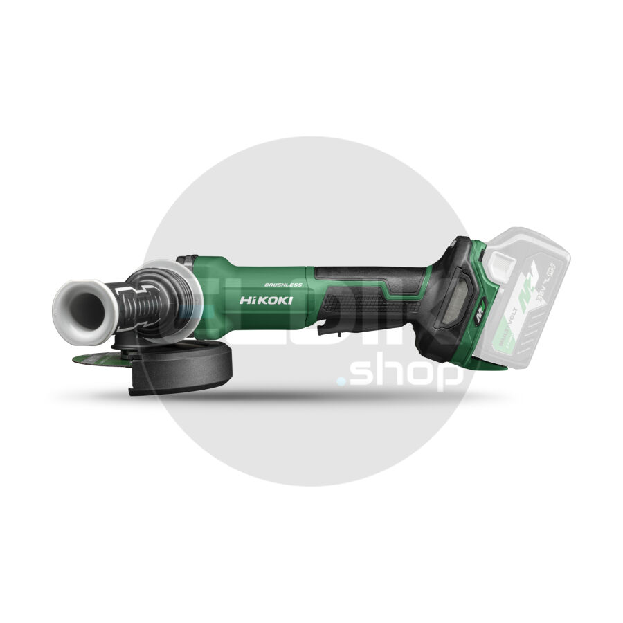 Hikoki G1813DFW2Z Accu haakse slijpmachine - 18V / 125 mm - Exclusief lader en accu's- In HSC III koffer