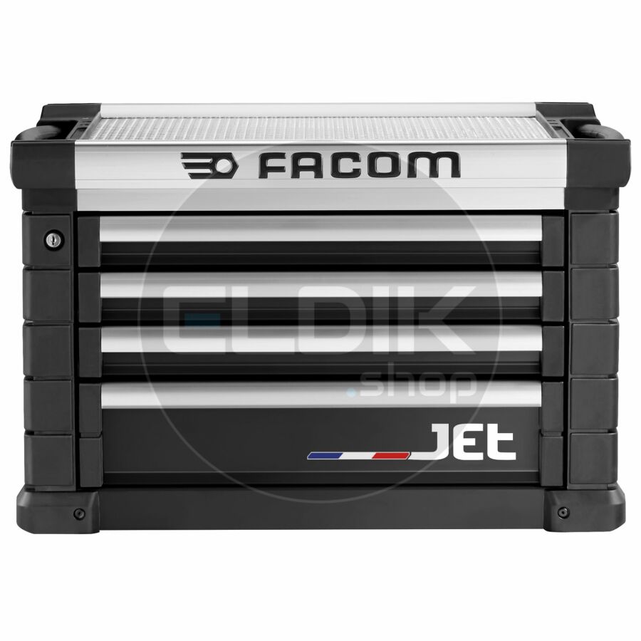 Facom JET.C4NM3A Opzetkast voor gereedschapswagen M3 - Zwart