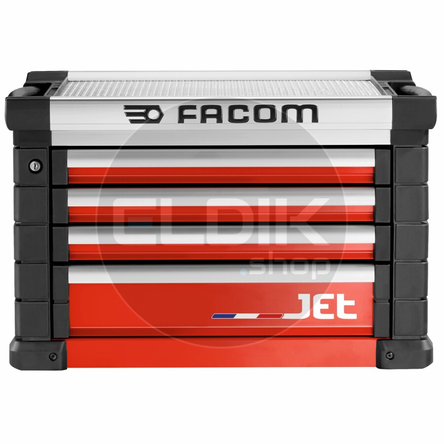 Facom JET.C4M3A Opzetkast voor gereedschapswagen M3 - Rood