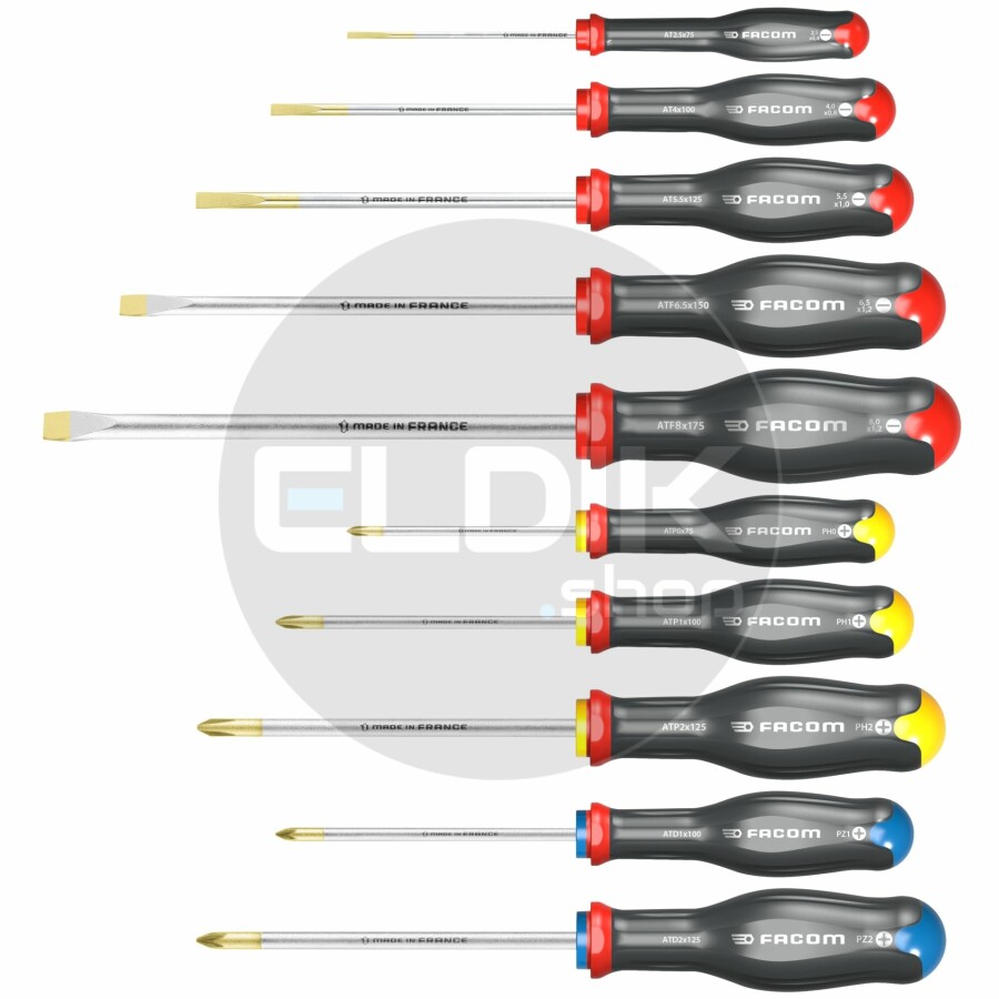 Facom ATW.J10PB 10 Delige Schroevendraaierset