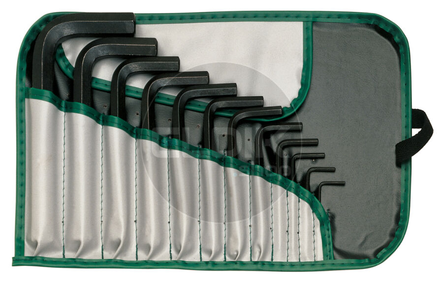 Heyco 1340-10-MM Stiftsleutelset 10-delig in foudraal - 01340725530